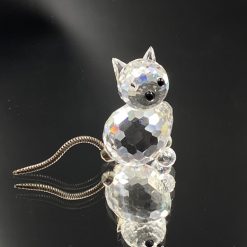 Skulptūra “Swarovski Silver Crystal” 2x2x3 cm