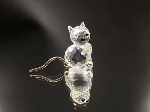 Skulptūra “Swarovski Silver Crystal” 2x2x3 cm