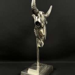 Metalinė skulptūra “Jautis” 22x39x73 cm