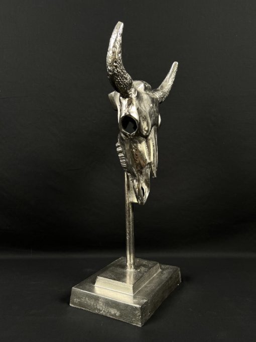 Metalinė skulptūra “Jautis” 22x39x73 cm