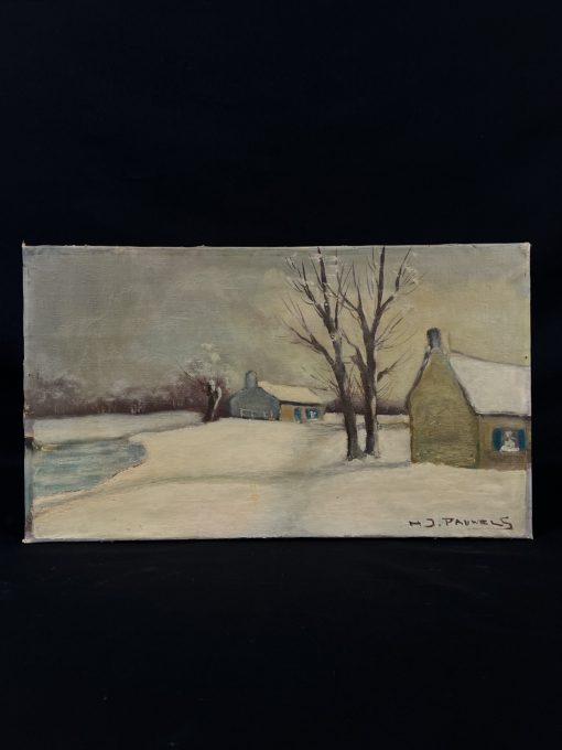 Drobė – peizažas 1x60x35 cm