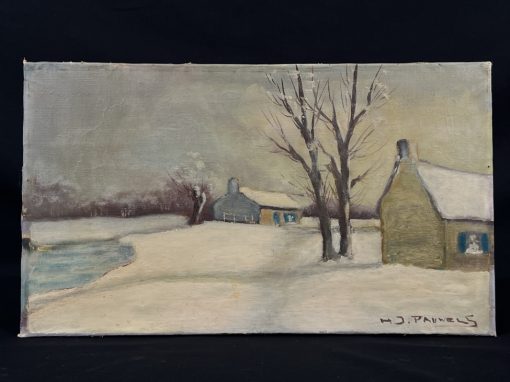 Drobė – peizažas 1x60x35 cm