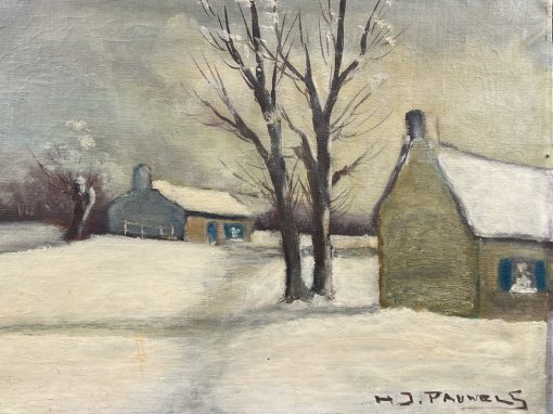 Drobė – peizažas 1x60x35 cm