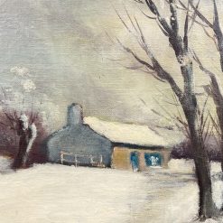 Drobė – peizažas 1x60x35 cm