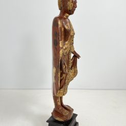 Medinė skulptūra “Buda” 17x33x86 cm