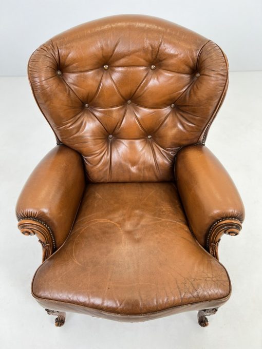 “Chesterfield” stiliaus fotelis 96x83x105 cm