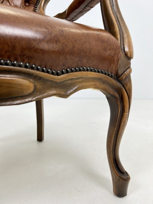 “Chesterfield” stiliaus krėslas 72x64x107 cm