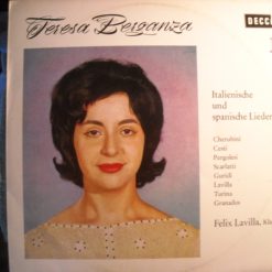 Teresa Berganza, Felix Lavilla – Italienische Und Spanische Lieder