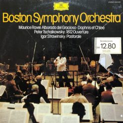 Boston Symphony Orchestra, Maurice Ravel, Peter Tschaikowsky*, Igor Stravinsky, Seiji Ozawa – Alborada Del Gracioso / Daphnis Et Chloé / 1812 Ouvertüre / Pastorale