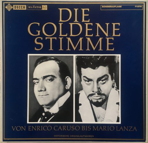 Various – Die Goldene Stimme. Von Enrico Caruso Bis Mario Lanza