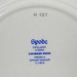 Spode “Chinese rose” indų komplektas