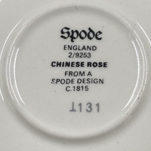 Spode “Chinese rose” indų komplektas