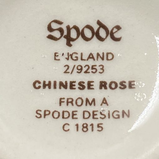 Spode “Chinese rose” indų komplektas