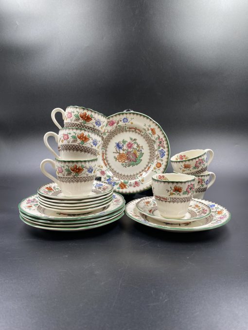 Spode “Chinese rose” indų komplektas