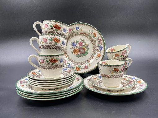 Spode “Chinese rose” indų komplektas