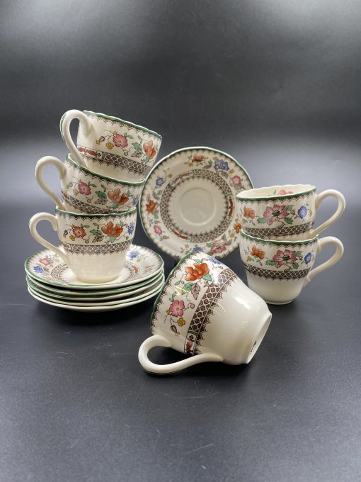 Spode “Chinese rose” indų komplektas