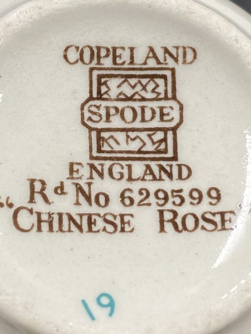 Spode “Chinese rose” indų komplektas