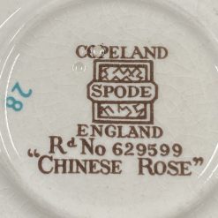 Spode “Chinese rose” indų komplektas