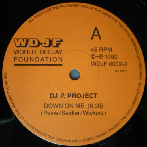 Dj P. Project – 1990 – Down On Me