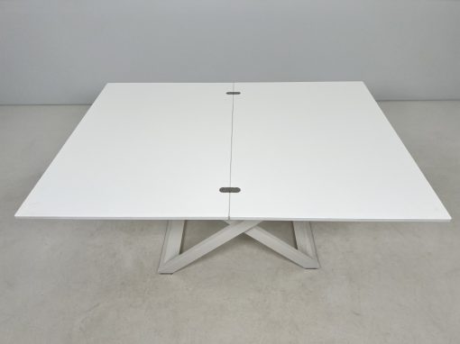 “Calligaris” staliukas transformeris 75(150)x110(150)x43,5-73,5 cm