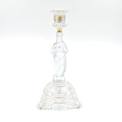 Stiklinė žvakidė 14x15x30 cm