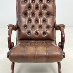 Chesterfield stiliaus krėslas 95x65x96 cm (41)