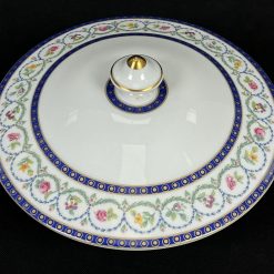 Porcelianinis “Haviland Limoges” puodas su dangčiu 24x30x15 cm (Prancūzija)