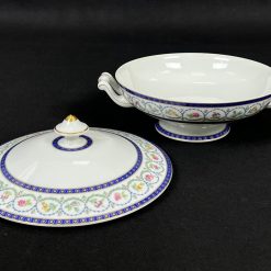 Porcelianinis “Haviland Limoges” puodas su dangčiu 24x30x15 cm (Prancūzija)