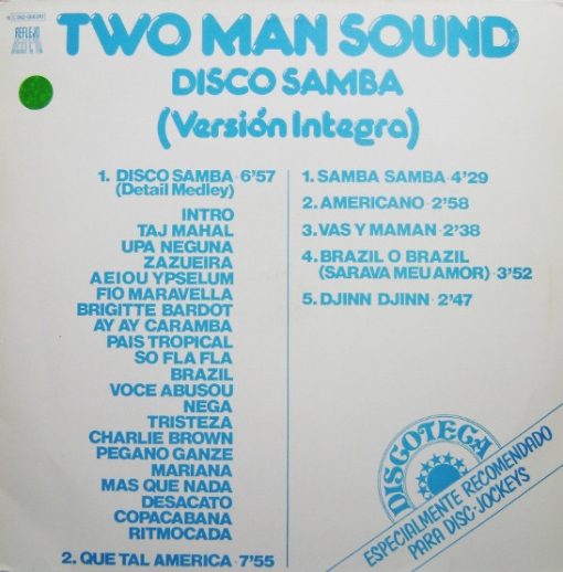 Two Man Sound – Disco Samba (Versión Integra)