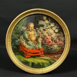 Apvalus paveikslas “Buda” 3x34x34 cm