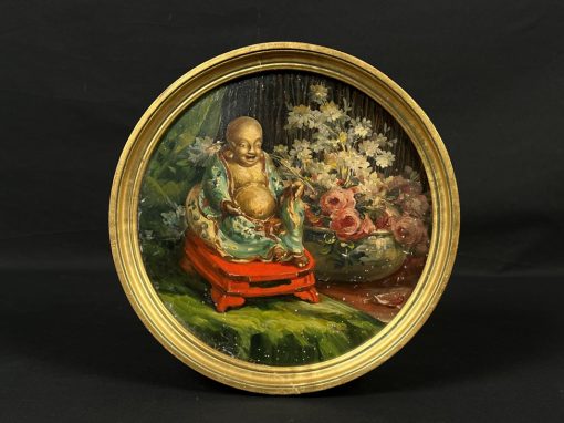 Apvalus paveikslas “Buda” 3x34x34 cm