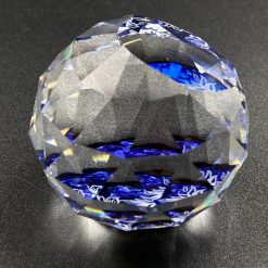 Krištolinis “Swarovski” spaustukas 3,5×3,5×3 cm