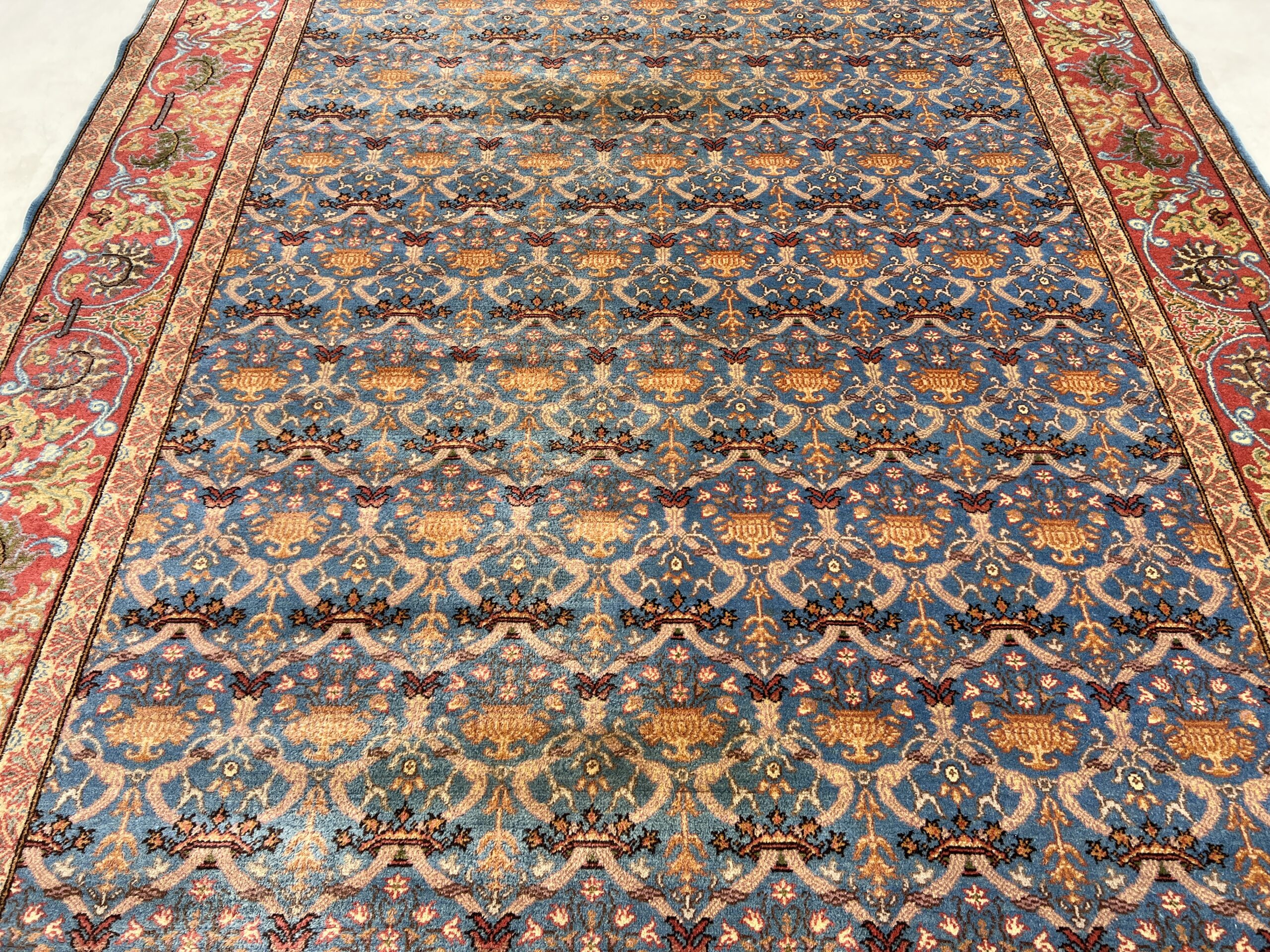 IMG_3928 Persiškas, rankų darbo vilnos kilimas 244x322x0,6 cm