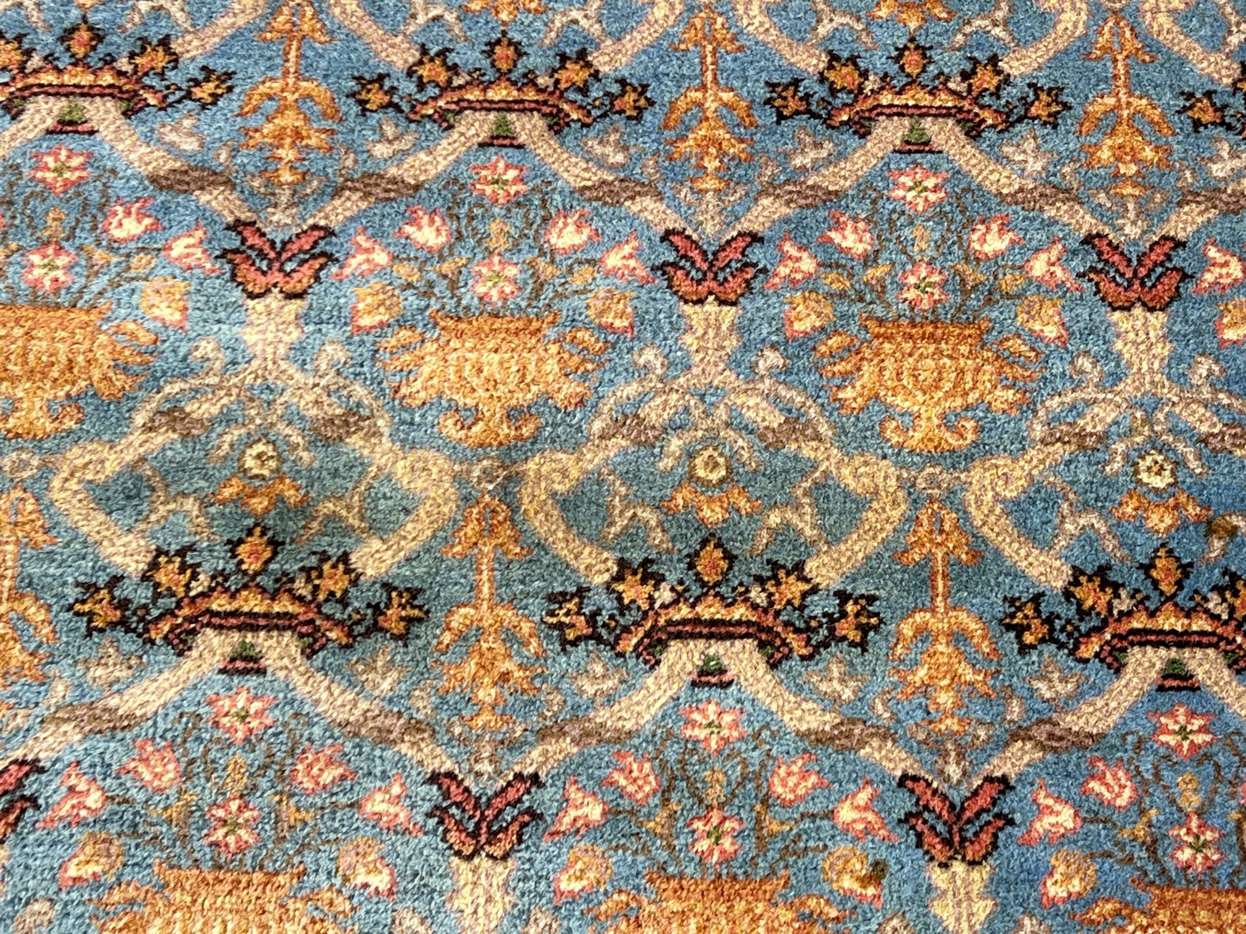 IMG_3930 Persiškas, rankų darbo vilnos kilimas 244x322x0,6 cm