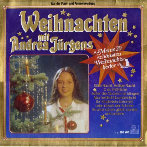 Andrea Jürgens – 1979 – Weihnachten Mit Andrea Jürgens (Meine 20 Schönsten Weihnachtslieder)