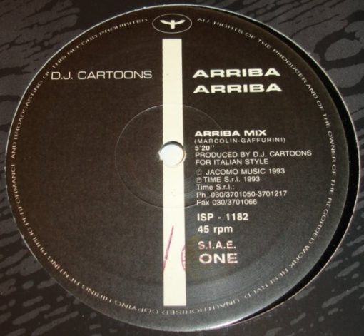 DJ Cartoons – 1993 – Arriba Arriba