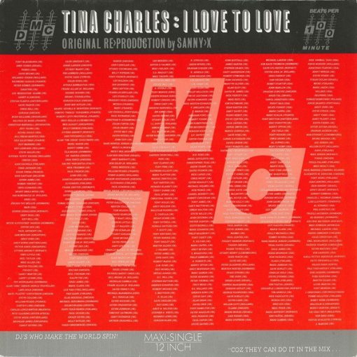 Tina Charles – 1987 – I Love To Love