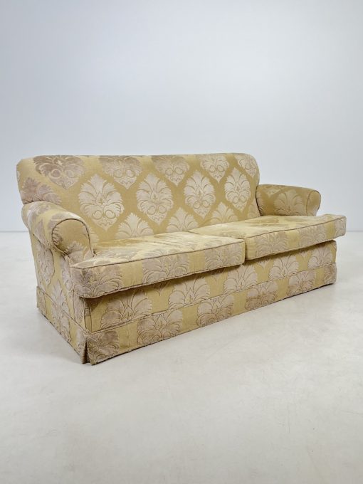 Dvivietė sofa su auksiniu gobelenu 95x194x85 cm (45)