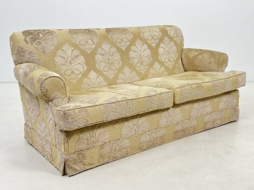 Dvivietė sofa su auksiniu gobelenu 95x194x85 cm (45)