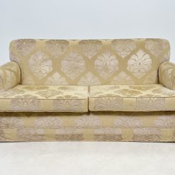 Dvivietė sofa su auksiniu gobelenu 95x194x85 cm (45)