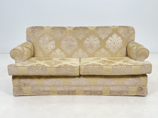 Dvivietė sofa su auksiniu gobelenu 95x194x85 cm (45)