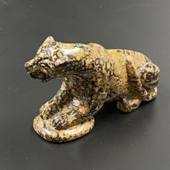 Akeminė skulptūra “Leopardas” 3x8x5 cm