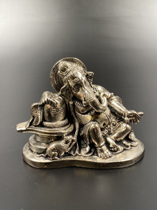 Metaline skulptūra “Ganesha” 8x14x11 cm