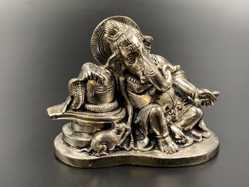 Metaline skulptūra “Ganesha” 8x14x11 cm