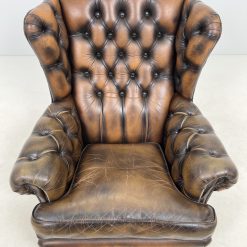 Odinis “chesterfield” stiliaus fotelis 100x99x110 cm