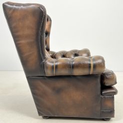 Odinis “chesterfield” stiliaus fotelis 100x99x110 cm