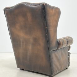 Odinis “chesterfield” stiliaus fotelis 100x99x110 cm