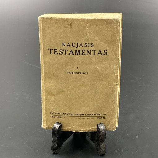 Knyga “Naujasis testamentas I Evangelijos” 1,5x10x15,5 cm