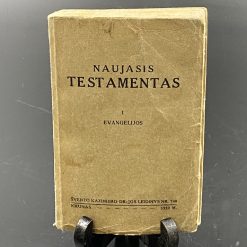 Knyga “Naujasis testamentas I Evangelijos” 1,5x10x15,5 cm