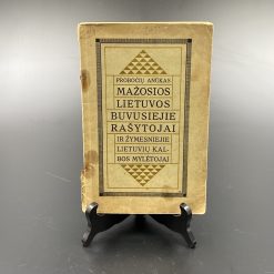 Knyga “Probočių anūkas. Mažosios Lietuvos buvusiejie rašytojai ir žymesniejie lietuvių kalbos mylėtojai” 1920 m. 1×14,5×22,5 cm